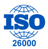 Logo ISO 26000 – Lignes directrices relatives à la responsabilité sociétale