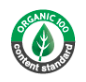 Logo OCS 100 – Organic Content Standard