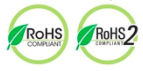 Logo ROHS - Restriction of hazardous substances in electrical and electronic equipment